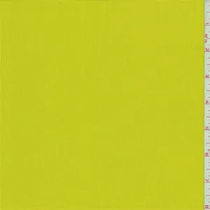 1 3/8 YD PC-Citron Green Polyester Activewear Fabric