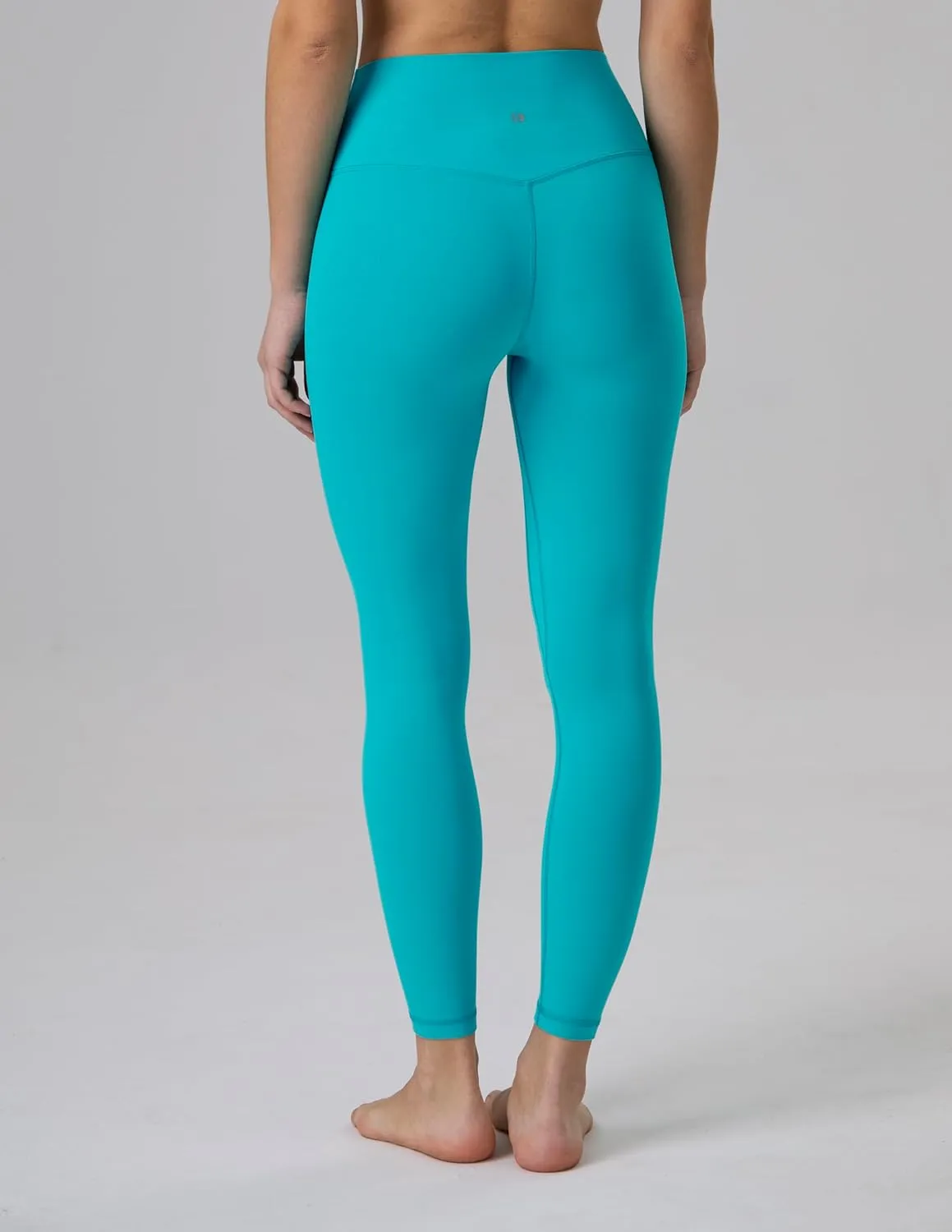 Colorfulkoala Dreamlux No Front Seam Leggings for Women 25"/28" Inseam, Seamless High Waisted Buttery Soft Yoga Pants