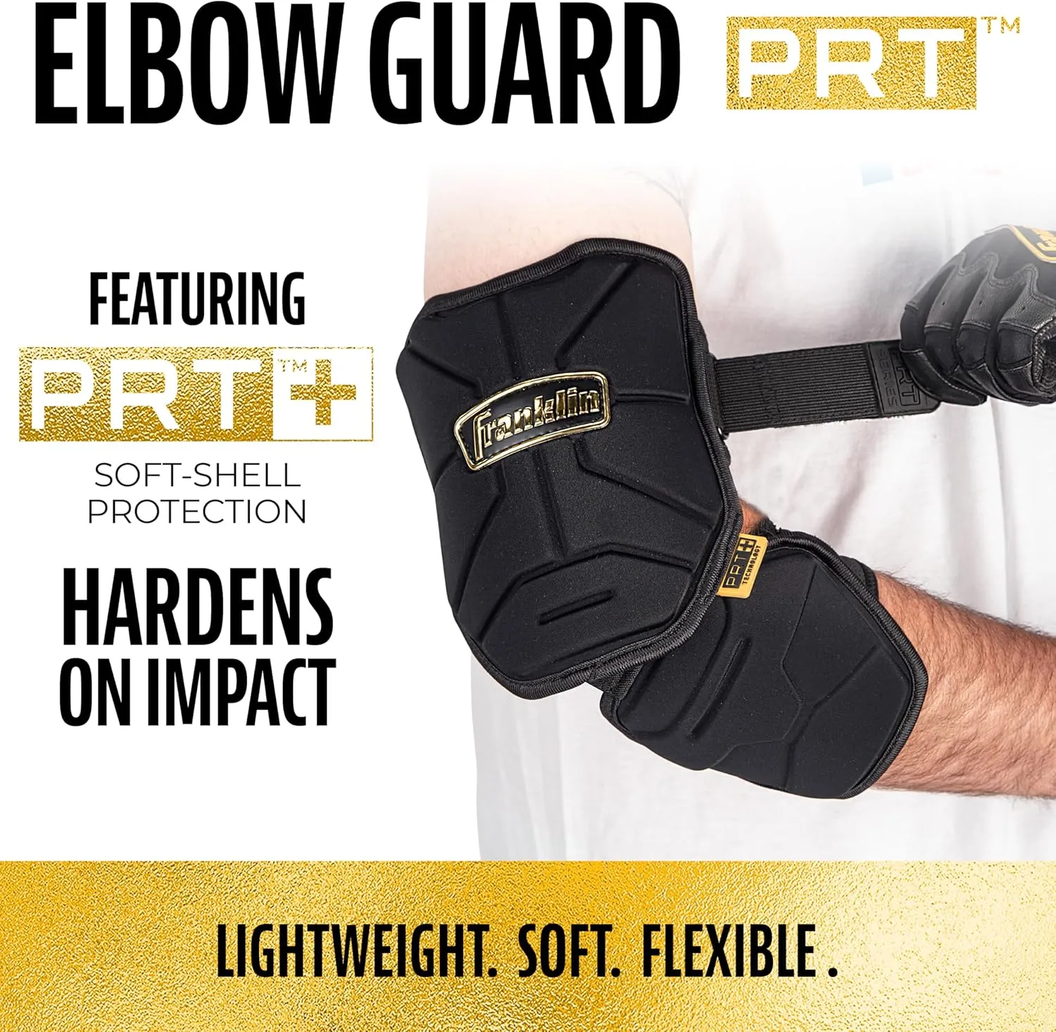 Franklin Sports Baseball Elbow Guard - PRT Series Adult Baseball   Softball Elbow Shield for Batting