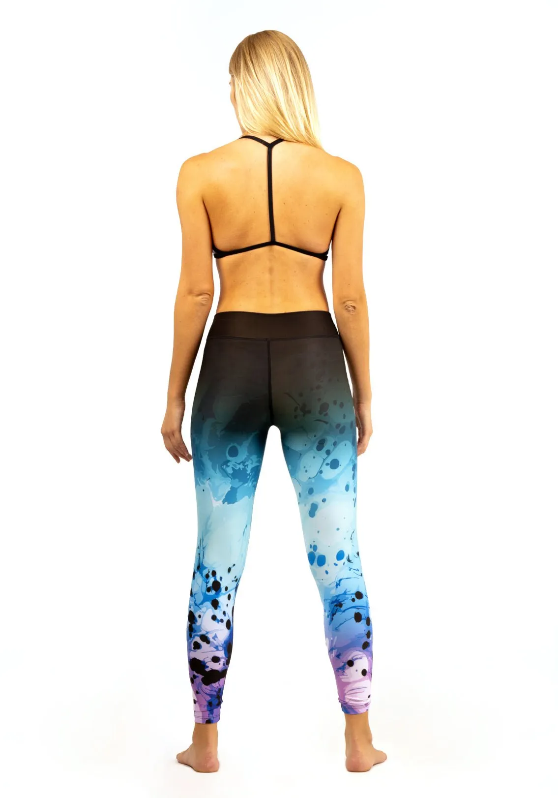 Lava Blue High Waisted Pant