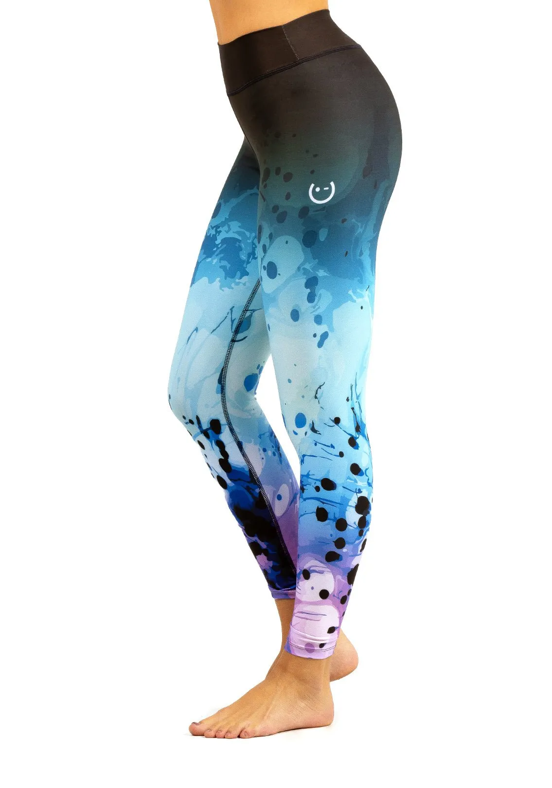 Lava Blue High Waisted Pant