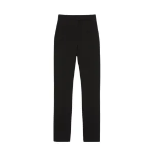Slim-fit jersey trousers