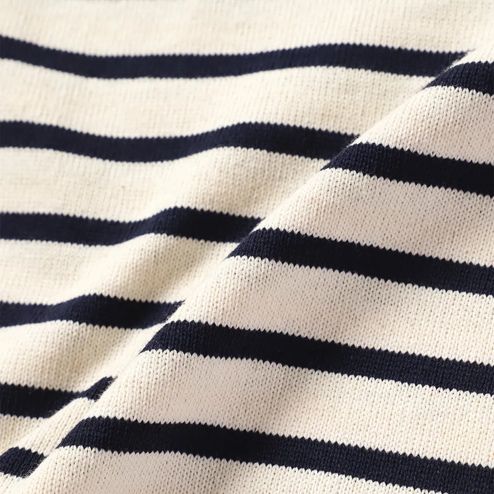 Stripe Pocket L/S T