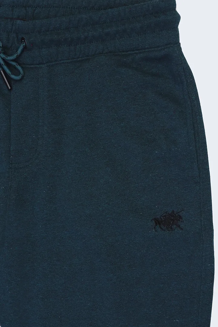 Teal Slim Fit Trousers