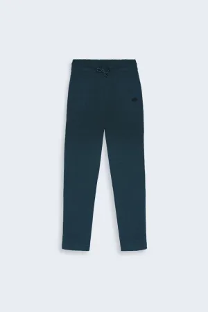 Teal Slim Fit Trousers