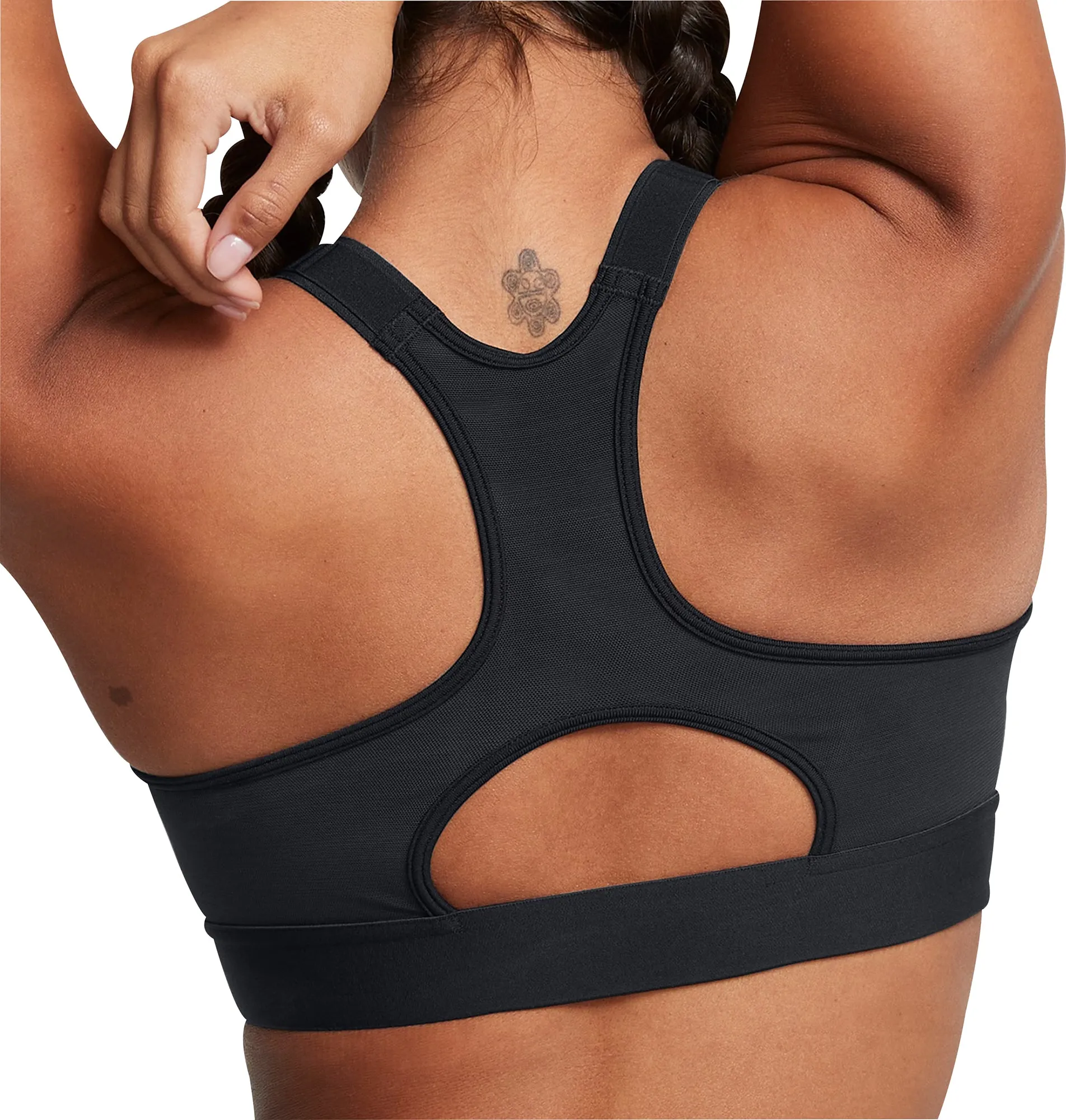 Under Armour HeatGear Armour High Womens Sports Bras - Black