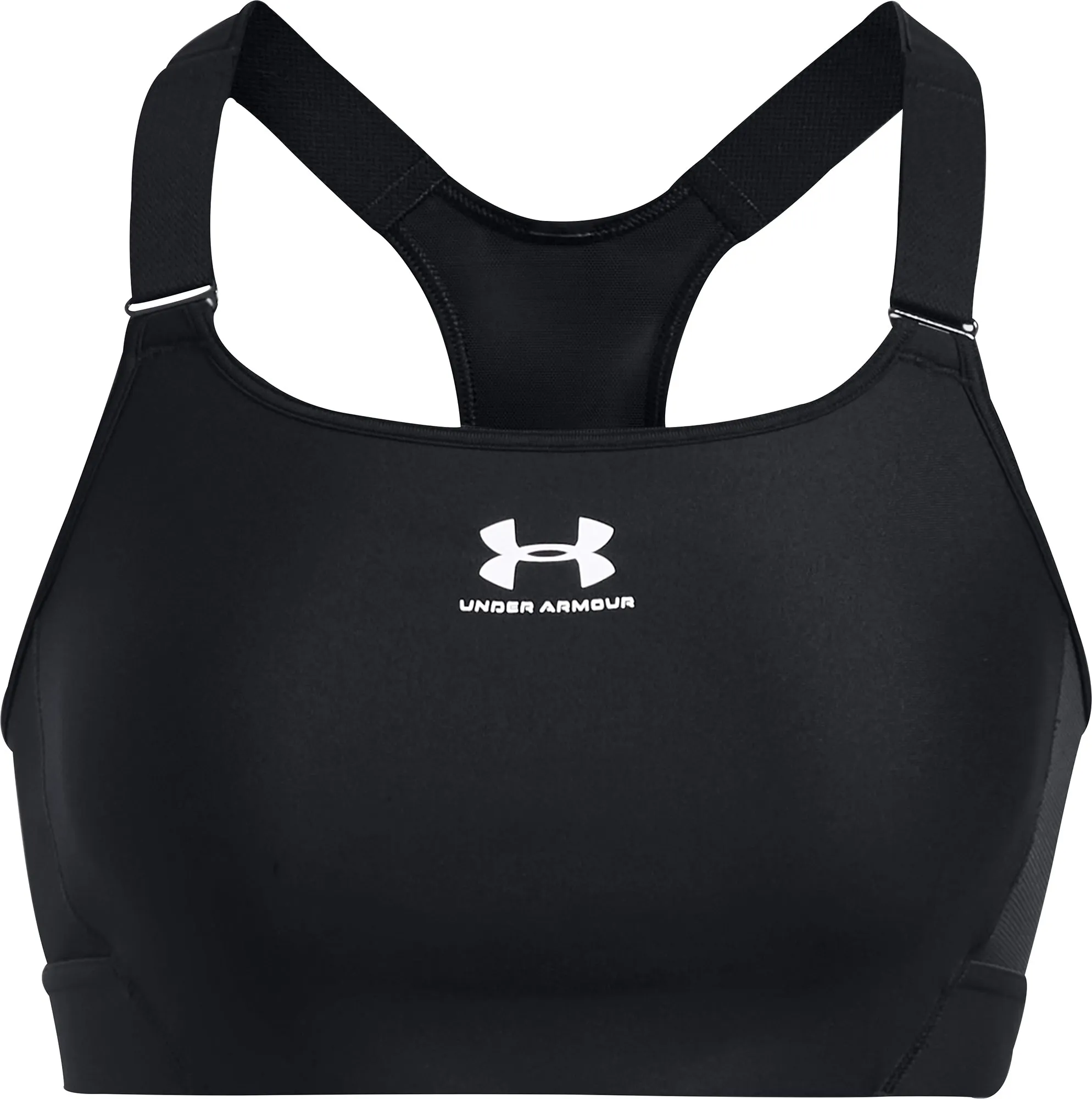 Under Armour HeatGear Armour High Womens Sports Bras - Black