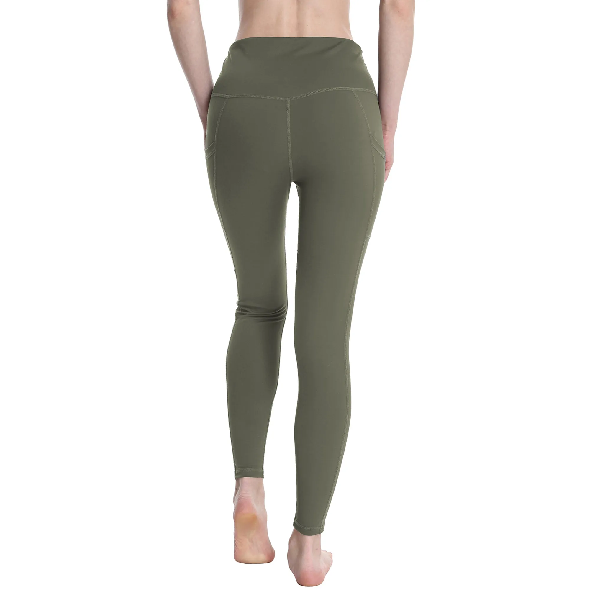 Women's High Waisted Yoga Leggings w/ Pocket